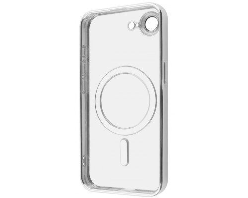 Чохол Metal Matte Case with Magnetic Ring iPhone 16e silver 2003000230147