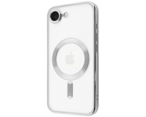 Чохол Metal Matte Case with Magnetic Ring iPhone 16e silver 2003000230147