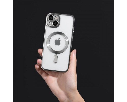 Чохол Metal Matte Case with Magnetic Ring iPhone 16e silver 2003000230147