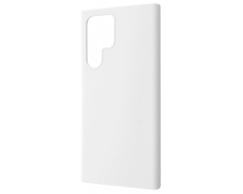 Чохол WAVE Full Silicone Cover Samsung Galaxy S22 Ultra white