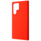 Чохол WAVE Full Silicone Cover Samsung Galaxy S22 Ultra red