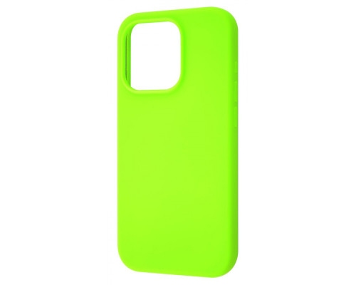 Чохол WAVE Full Silicone Cover iPhone 15 Pro lime green