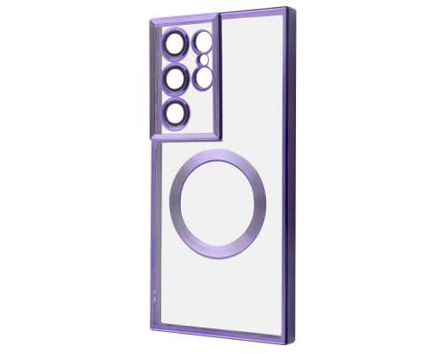 Чохол WAVE Metal Color Case with Magnetic Ring Samsung Galaxy S23 Ultra light purple