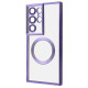Чохол WAVE Metal Color Case with Magnetic Ring Samsung Galaxy S23 Ultra light purple