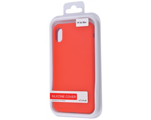 Чохол WAVE Full Silicone Cover iPhone Xs Max red