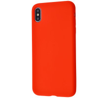 Чохол WAVE Full Silicone Cover iPhone Xs Max red