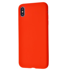 Чохол WAVE Full Silicone Cover iPhone Xs Max red