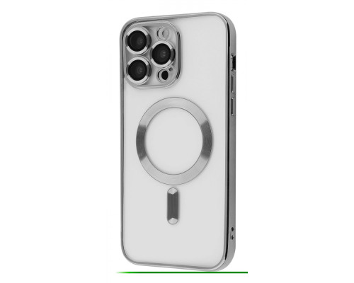 Чохол Metal Matte Case with Magnetic Ring iPhone 13 Pro silver 2001001777418