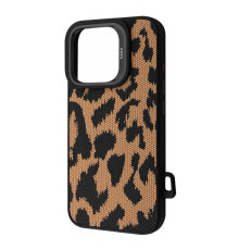 Чохол Kajsa Glamorus Collection with Magnetic Ring iPhone 16 Pro gold 2003000170856