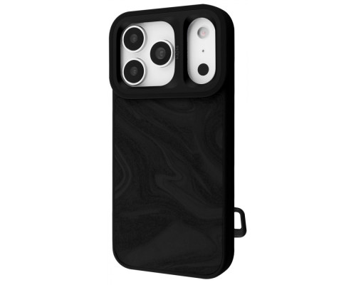 Чохол Kajsa Fluid Art with Magnetic Ring iPhone 17 Pro black 2003000276008