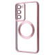 Чохол WAVE Metal Color Case with Magnetic Ring Samsung Galaxy S23 Plus rose gold