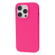 Чохол WAVE Full Silicone Cover iPhone 14 Pro bright pink