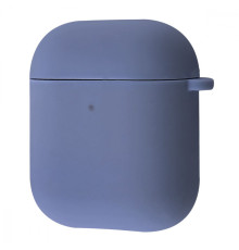 Чохол Silicone Case Full for AirPods 1/2 lavender gray
