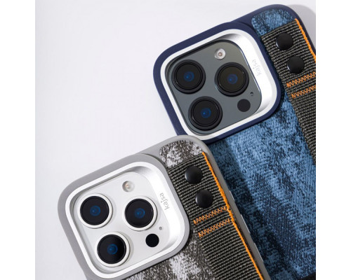 Чохол Kajsa Outdoor Collection Tie Dye with Magnetic Ring iPhone 16 black 2003000171020