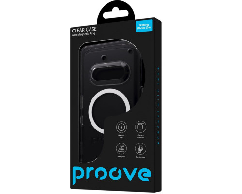 Чохол Proove Clear Case with Magnetic Ring Nothing Phone (3a) transparent 2003000258967