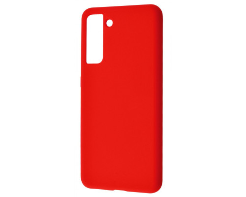 Чохол WAVE Full Silicone Cover Samsung Galaxy S21 Plus (G996B) red