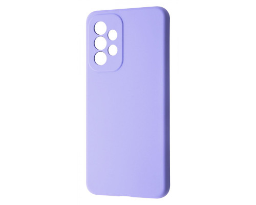 Чохол WAVE Full Silicone Cover Samsung Galaxy A33 (A336B) light purple