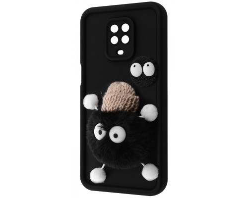 Чохол Pretty Things Case Xiaomi Redmi Note 9S/Note 9 Pro black/fluffy black