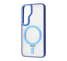 Чохол WAVE Attraction Case with Magnetic Ring Samsung Galaxy S24 blue