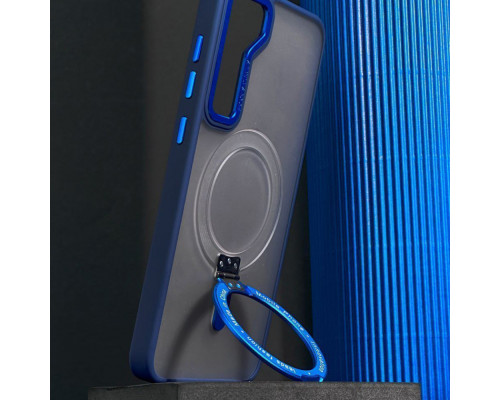 Чохол WAVE Attraction Case with Magnetic Ring Samsung Galaxy S24 blue