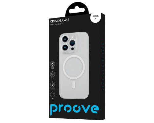 Чохол Proove Crystal Case with Magnetic Ring iPhone 16 transparent 2003000167030 6901118554116