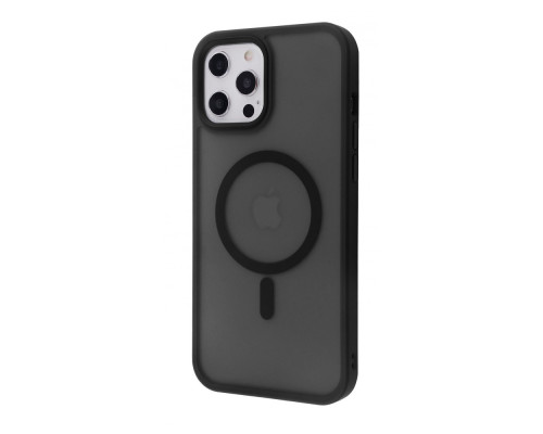 Чохол WAVE Matte Insane Case with Magnetic Ring iPhone 12 Pro Max black