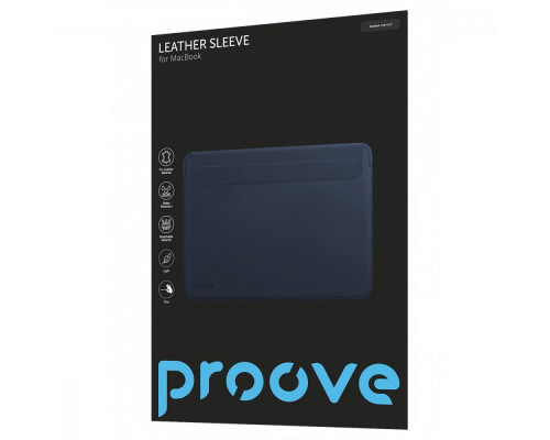 Чохол Proove Leather Sleeve MacBook 13,6"/14,2" brown 2003000184709 6901125560377