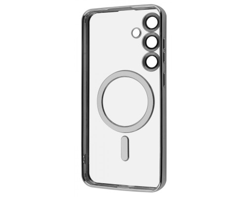 Чохол WAVE Metal Color Case with Magnetic Ring Samsung Galaxy S24 FE silver 2003000162639