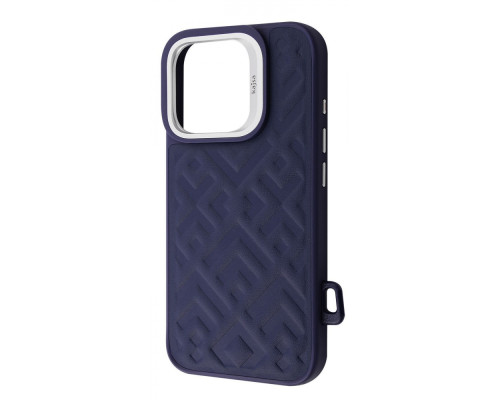 Чохол Kajsa Rhombus Collection with Magnetic Ring iPhone 16 Pro Max blue 2003000171334