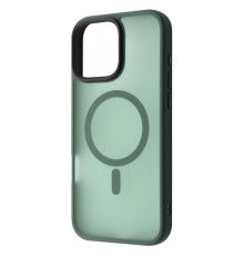 Чохол WAVE Matte Insane Case with Magnetic Ring iPhone 16 Pro green