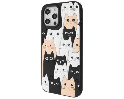 Чохол WAVE Doodle Case iPhone 12 Pro Max cats 2003000252651