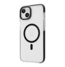 Чохол WAVE Clear Case Side with Magnetic Ring iPhone 15 Plus black 2001001915605