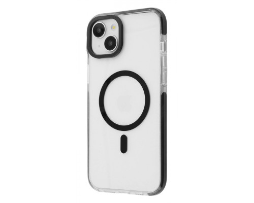 Чохол WAVE Clear Case Side with Magnetic Ring iPhone 15 Plus black 2001001915605