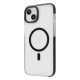 Чохол WAVE Clear Case Side with Magnetic Ring iPhone 15 Plus black 2001001915605