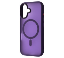 Чохол WAVE Matte Insane Case with Magnetic Ring iPhone 16 Plus deep purple