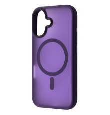 Чохол WAVE Matte Insane Case with Magnetic Ring iPhone 16 Plus deep purple