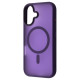 Чохол WAVE Matte Insane Case with Magnetic Ring iPhone 16 Plus deep purple