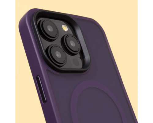 Чохол WAVE Matte Insane Case with Magnetic Ring iPhone 16 Plus deep purple