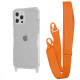 Чохол WAVE Clear Case with Strap iPhone 12 Pro Max orange 2001001941819