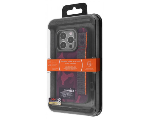 Чохол Kajsa Outdoor Collection with Magnetic Ring iPhone 16 Pro Max red 2003000171228