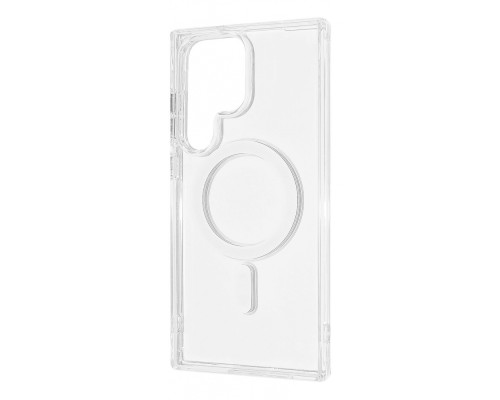 Чохол WAVE Clear Case (PC+TPU) with Magnetic Ring Samsung Galaxy S22 Ultra clear 2001001945824