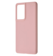 Чохол WAVE Full Silicone Cover Samsung Galaxy S21 Ultra (G998B) pink sand