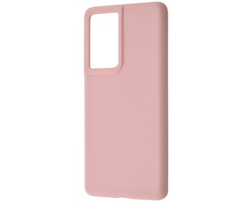 Чохол WAVE Full Silicone Cover Samsung Galaxy S21 Ultra (G998B) pink sand