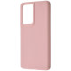 Чохол WAVE Full Silicone Cover Samsung Galaxy S21 Ultra (G998B) pink sand