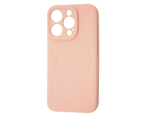 Чохол WAVE Colorful Case with Magnetic Ring (TPU) iPhone 15 pink sand