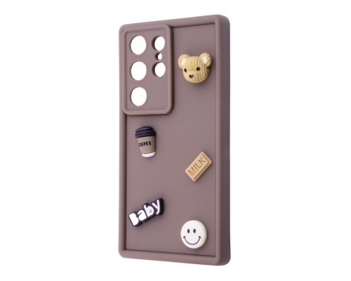 Чохол Pretty Things Case Samsung Galaxy S24 Ultra brown/bear