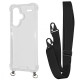 Чохол WAVE Clear Case with Strap Xiaomi Redmi Note 13 Pro+ black 2001001905873