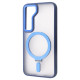 Чохол WAVE Attraction Case with Magnetic Ring Samsung Galaxy S23 Plus blue