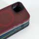 Чохол WAVE Matte Insane Case with Magnetic Ring iPhone 15 Pro dark red 2001001421625