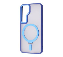 Чохол WAVE Attraction Case with Magnetic Ring Samsung Galaxy S24 Ultra blue